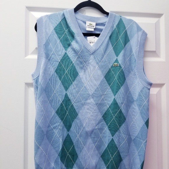 Lacoste Sweater Vest Size Large - Picture 2 of 5